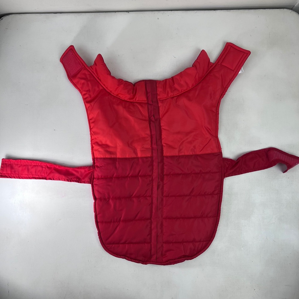 Sonoma Goods for Life Red Puffer‎ Dog Winter Vest Coat Size L
